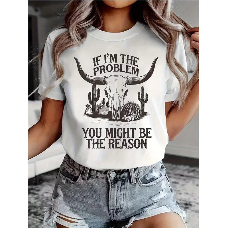 Western Cowgirl Graphic T-Shirt