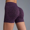 Leopard Print High Waist Shorts