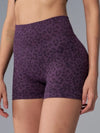 Leopard Print High Waist Shorts