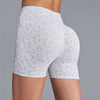 Leopard Print High Waist Shorts