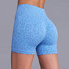 Leopard Print High Waist Shorts