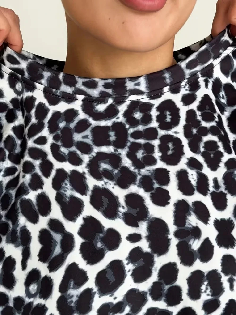 Leopard Print Pajama Set