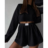 Pointelle Knit Loungewear Set